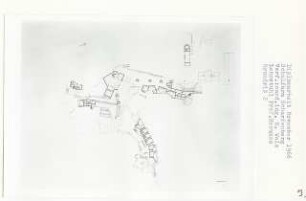 Schulfarm Scharfenberg, Berlin-Tegel (Diplomarbeit bei Bernhard Hermkes): Grundriss Obergeschoss 1:200