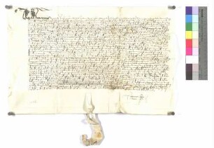 Ein vom Augsburger Generalvikar ausgestelltes Transsumpt der Urkunde des Kardinals Raimund von 1502 August 31.