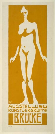 Ausstellung Künstlergruppe Brücke (Plakat)