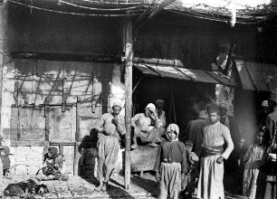 Aleppo, Lagerbild aus dem asiatischen Viertel