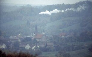 Niederstetten Lok 086 456 Sonderzug Bnb-Wagen