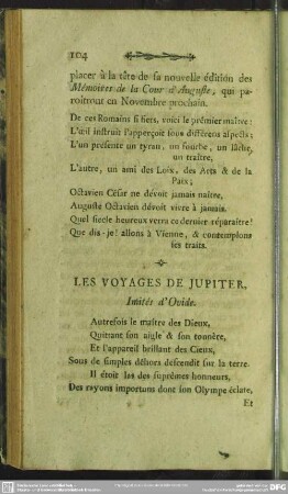 Les Voyages De Jupiter