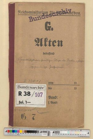 Erhebungen über Gewalttätigkeiten gegen deutsche Zivilpersonen im ehemals feindlichen Ausland