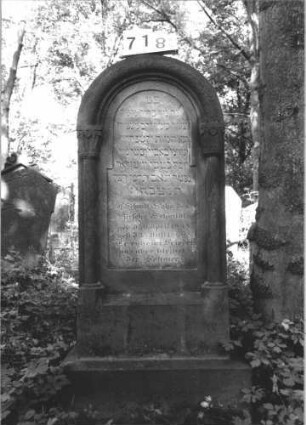 Grabstein 718