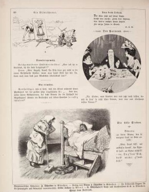 "Ein Bilderstürmer" "Der Parvenü" "Die böse Sieben"