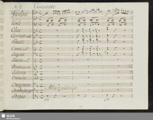 Quintetto: Qui venite mio signore