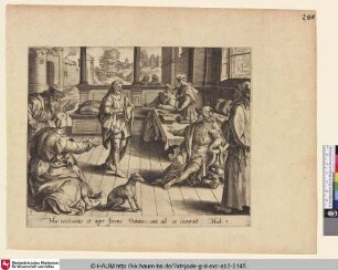 [Das Gleichnis vom Schalksknecht; The Parable of the Unforgiving Servant]