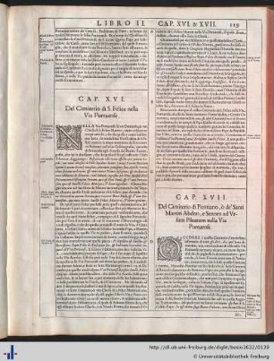 Cap. XVI - XXII.