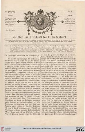 Heft 19 (21. Februar 1884)