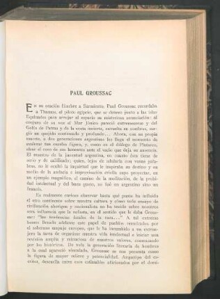 Paul Groussac