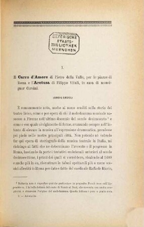 I teatri di Roma nel secolo decimosettimo