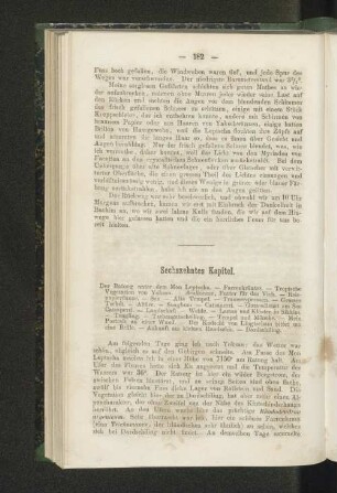 Sechszehntes Kapitel.