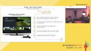 Developing a Streaming Android App for TV in Minutes