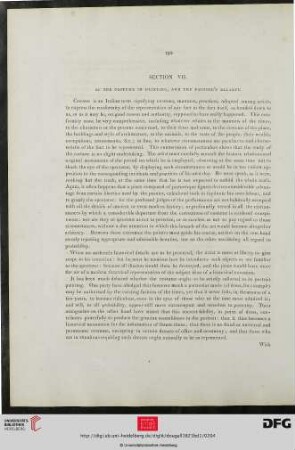 Section VII. Of the Costume in Painting, and the Painters Balance.