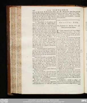 Chapitre XXIX. Du sentiment des Anciens Péres sur l'Invocation des Saints.