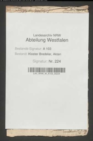 Auszug aus den Brüchtenprotokollen des Gerichts Giershagen.