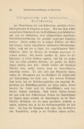 Obligatorische und fakultative Versicherung
