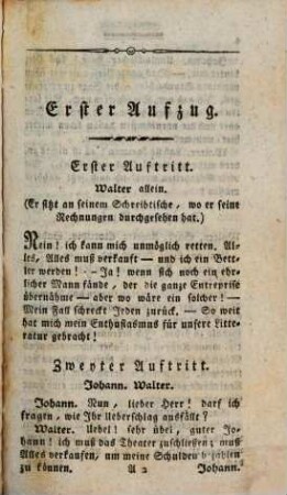 Das neue Theater der Deutschen : Ein Lustspiel in zwey Aufzügen