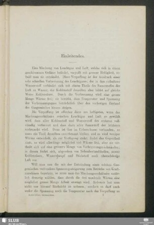 Einleitendes