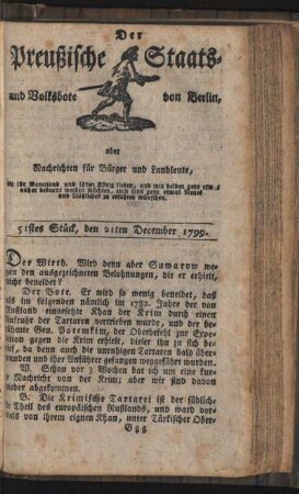 51stes Stück, den 21ten December 1799