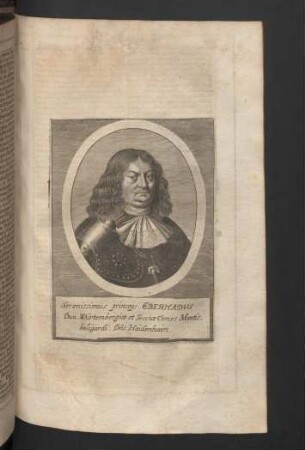 Princeps Eberhadus Dux Würtembergiae