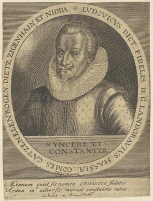 Bildnis von Lvdovicvs, genannt Fidelis