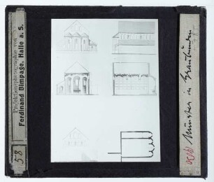 Müstair, St. Johann, Benediktinerinnenkloster : Grundriss, Aufrisse, Schnitte