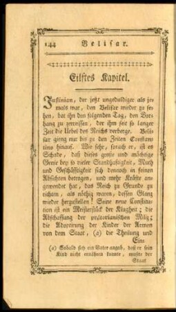 Eilftes Kapitel.