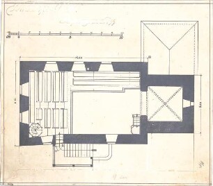 Dolmetsch, Theodor; Riet; Kirche - Emporen (Grundriss)