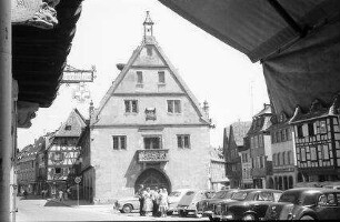 Oberehnheim, Obernai: Fruchthalle, Giebelseite