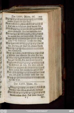 Der LXVI. Psalm. 66.