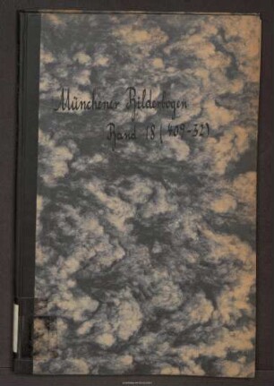 Münchener Bilderbogen Band 18 : [Nro 409-432]
