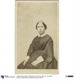 Porträt der Luise Thomas