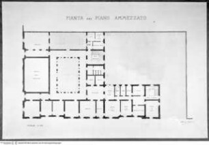 Grundriss des Erdgeschosses