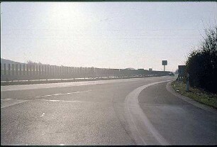 Ausfahrt aus Tangente (Mannheim Richtung Heilbronn)