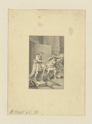 Illustration Nr. 9 zu Johann Friedrich Schinks "Abdera"