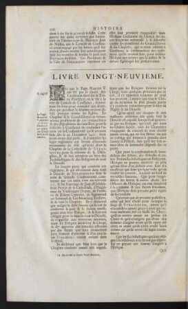 Livre Vingt-Neuvieme