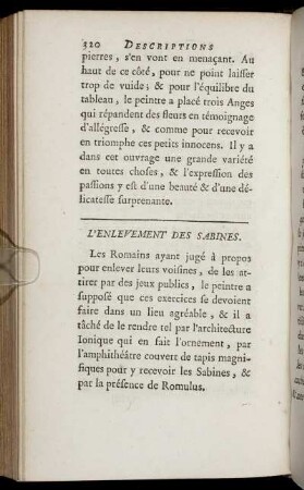 L'Enlevement Des Sabines.