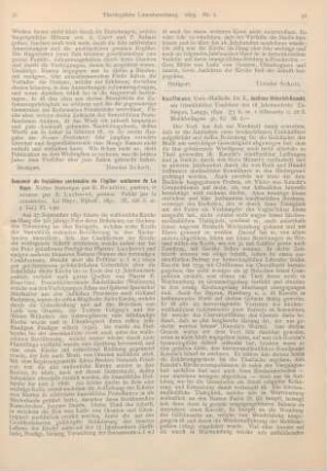 58-59 [Rezension] Kauffmann, E., Justinus Heinrich Knecht, ein schwäbischer Tonsetzer des 18. Jahrhunderts