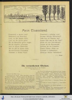 Die versunkenen Glocken.