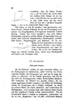 IV. Abschnitt. Pole und Polaren.
