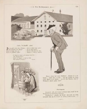 "Der Neidhammel" "'s Fackl"