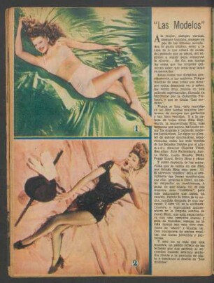 "Las modelos"