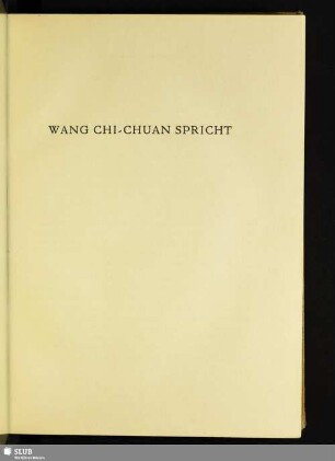 Wang Chi-Chuan Spricht