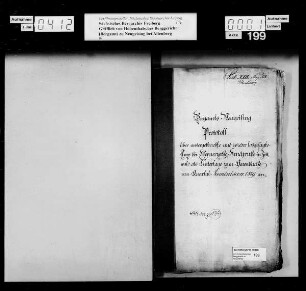 Protokoll zum Gegenbuch über untergebrachte und wieder losgesagte Kuxe bei Werner-Zeche-Fundgrube in Zinnwald