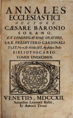 Annales ecclesiastici : cum continuatione, 11