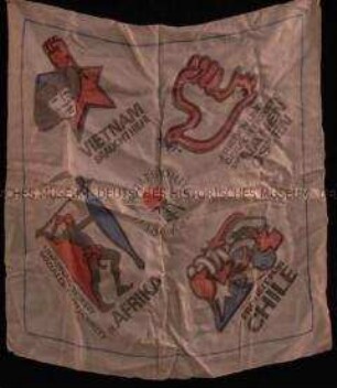 Erinnerungstuch des Solidaritätskomitees der DDR