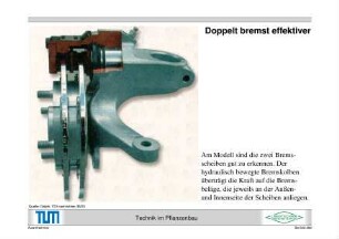 Doppelt bremst effektiver