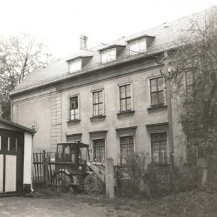 Reichenbach-Oberreichenbach, Dittesschule (1881). Hofseite