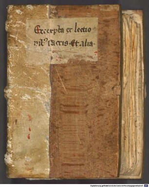 Varia: excerpta ex Patribus, preces, scripta de arte, grammatica - BSB Clm 19801